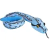 Image de Wild Republic peluche Tuyau Slipstream 137 cm en peluche bleu