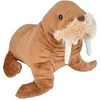 Image de Wild Republic peluche morse junior 20 cm en peluche marron