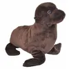 Image de Wild Republic peluche lion de mer junior 38 cm en peluche marron