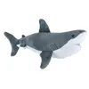 Image de Wild Republic doudou requin blanc junior 38 cm peluche blanc/gris