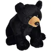 Image de Wild Republic ours en peluche noir de 20 cm