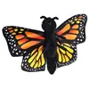 Image de Wild Republic peluche monarque papillon junior 20 cm en peluche noire