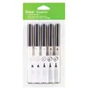 Image de 5 stylos noirs Cricut - pointes 0,4 à 2 mm