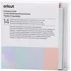 Image de Cricut, Machine de découpe : accessoires, Cut-Away Cards Pastel S40 12,1cm x 12,1cm 14-pack (P)