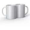 Image de 2 Mugs céramique Blanc à customiser 425 ml - Cricut
