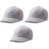 Image de 3 Casquettes grises à customiser - Cricut