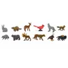 Image de Safari jeu de rôle Nature Toob junior marron/gris/rouge 12 pièces