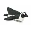 Image de Safari animaux marins Pingouin à pieds noirs junior 8,1 cm noir/blanc