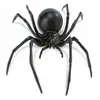 Image de Safari araignée Veuve noire junior 18 cm noir