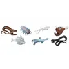 Image de Safari jeu de rôle Créatures des profondeurs Toob marron/gris 7-pièces