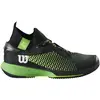 Image de Wilson, Hommes, Chaussures de tennis, Kaos Rapide SFT WRS330870 Noir 45 1 (44 2/3, 45 1/3), Vert, Noir