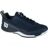 Image de Wilson, Hommes, Chaussures de tennis, Rush Pro 4.5 Herren Tennisschuhe (49 1/3), Noir, Bleu
