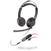 Image de Poly Blackwire C5220 USB-C - 5200 Series - micro-casque - sur-oreille - filaire - jack 3,5mm, USB-C