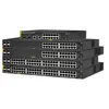 Image de HPE Aruba 6000 48G Class4 PoE 4SFP 370W Switch - Commutateur - Géré - 48 x 10/100/1000 (PoE+) + 4 x Gigabit SFP - flux d'air côte à côte - Montable sur rack - PoE (370 W)