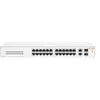 Image de HPE Networking Instant On 1430 26G 2SFP Switch - Commutateur - non géré - 26 x 10/100/1000 + 2 x 100/1000 SFP - de bureau, Montable sur rack, fixation murale - BTO