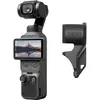 Image de DJI Osmo Pocket 4 (24p, Bluetooth, WiFi), Caméra d'action, Noir