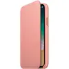 Image de Apple Etui en cuir (Apple iPhone X), Coque pour téléphone portable, Rose