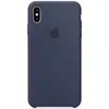 Image de Apple Coque en silicone (Apple iPhone XS Max), Coque pour téléphone portable, Bleu