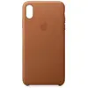Image de Apple Etui en cuir (Apple iPhone XS Max), Coque pour téléphone portable, Marron