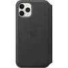 Image de Apple Étui folio en cuir (Apple iPhone 11 Pro), Coque pour téléphone portable, Noir