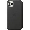 Image de Apple Étui folio en cuir (Apple iPhone 11 Pro Max), Coque pour téléphone portable, Noir