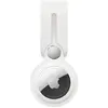Image de Apple Lanière en cuir pour AirTag, Accessoires pour traceur, Blanc