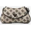 Image de Beyza Flap Shoulder Bag par Guess Beige T.U Sacs