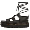 Image de Dr. Martens Sandale Gladiateur Nartilla Noir Baskets Femme 24641001 39
