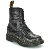 Image de Boots Dr. Martens  1460 GUNMETAL WILD CROC EMBOSS M860