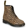 Image de Boots Dr. Martens  1460 Pascal Light Tan Mini Leopard Spot Hair On M860