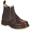 Image de Boots Dr. Martens  2976 Leonore II Chelsea Boot Dark Brown Grizzly M66644663