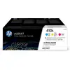 Image de HP 410XLaserJet, lot de 3 cartouches de toner grande capacité CF252XM