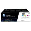 Image de HP 201X LaserJet, lot de 3 cartouches de toner grande CF253XM