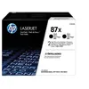 Image de HP 87X - Pack de 2 - à rendement élevé - noir - original - LaserJet - cartouche de toner (CF287XD) - pour LaserJet Enterprise M506, MFP M527; LaserJet Enterprise Flow MFP M527; LaserJet Pro M501