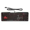 Image de Clavier HP Omen 1100 Noir et Rouge
