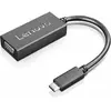 Image de Lenovo USB-C sur (VGA, 22.20 cm), Adaptateur données + vidéo, Noir