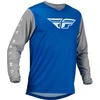 Image de Fly Racing F-16 2023 Maillot de motocross, noir-gris-jaune, taille S pour Hommes