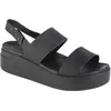 Image de Crocs, Femmes, Sandales, Brooklyn Low Wedge, Noir, (39)