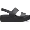 Image de Crocs, Femmes, Sandales, Brooklyn Low Wedge, Noir, (40)