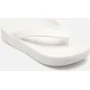 Image de Classic Platform Flip W Whi par Crocs Blanc 39 - 40 Femme