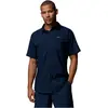 Image de Columbia, Hommes, Chemise, Utilizer II Solid Kurzärmeliges Hemd für Herren, Bleu, (S)