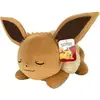 Image de Peluche Evoli yeux fermés 45 cm - Pokémon