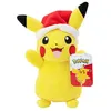 Image de Peluche Pokémon Seasonal Holiday Pikachu with Santa Hat W4