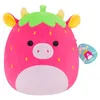 Image de Peluche Squishmallows Cleary La vache fraise 30 cm
