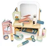Image de Mini Salon De Coiffure en bois