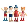 Image de Tender Leaf Toys famille de poupées de maison de poupée 4 pièces