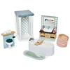 Image de Tender Leaf Toys maison de poupée salle de bain junior 16 pièces
