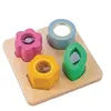 Image de Tender Toys puzzle avec bois de couleur junior 14 x 14 x 4 cm