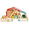 Image de Ferme en bois avec accessoires