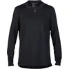 Image de Fox, Hommes, Maillot de cyclisme, Maillot 24 Defend Ls Blk (XXL), Noir, XXL